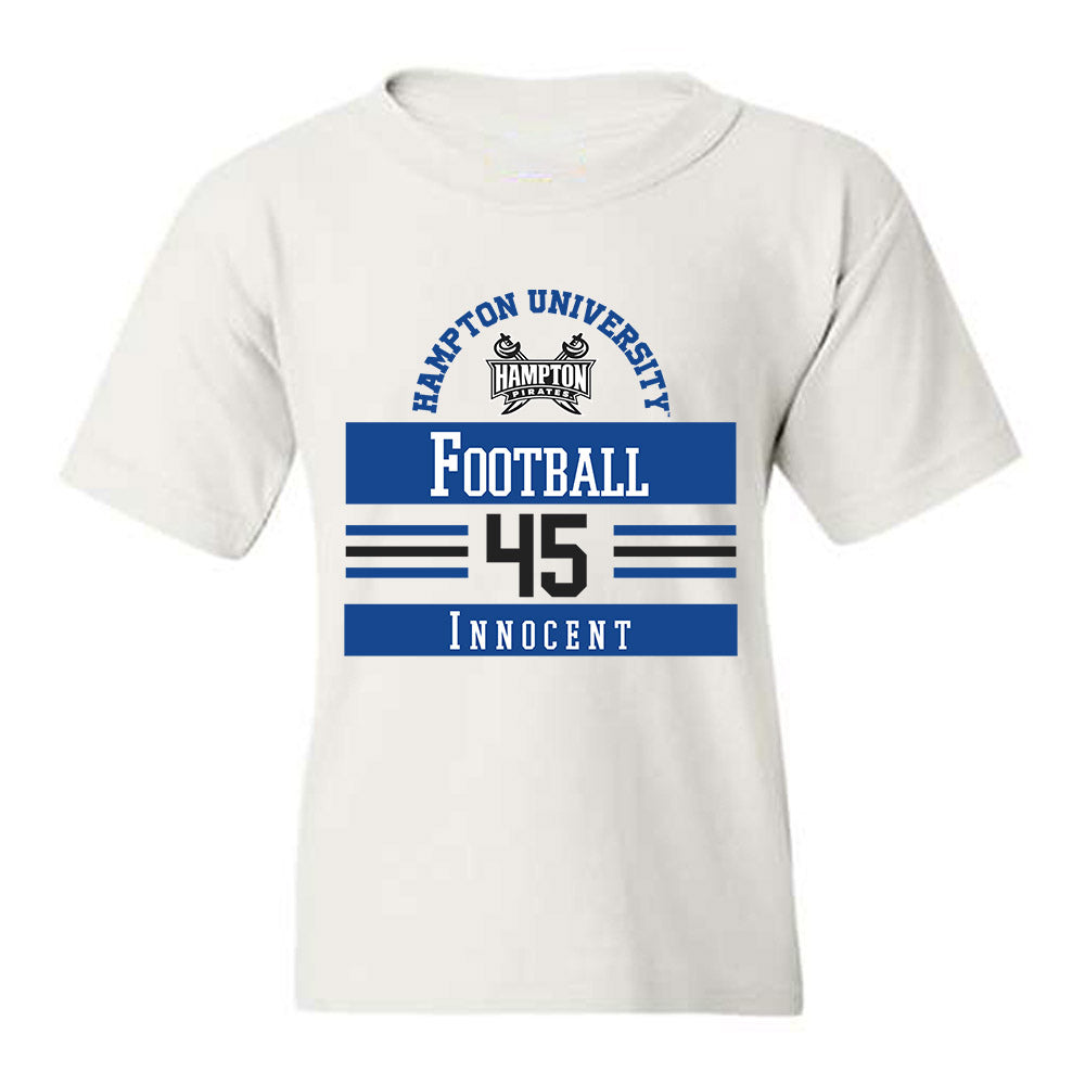Hampton - NCAA Football : Mcowens Innocent - Classic Fashion Shersey Youth T-Shirt-0