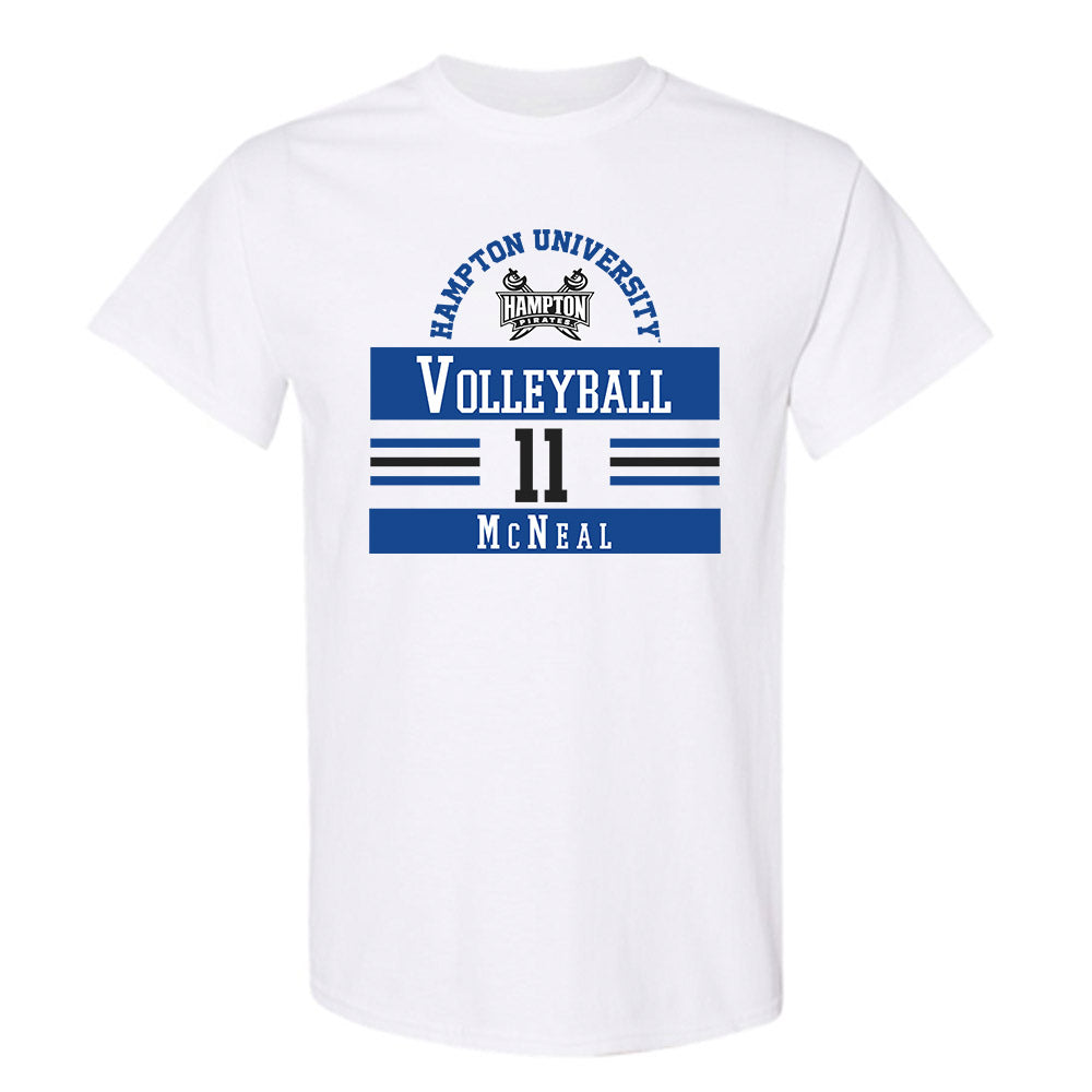 Hampton - NCAA Women's Volleyball : Kylah McNeal - Classic Fashion Shersey T-Shirt-0