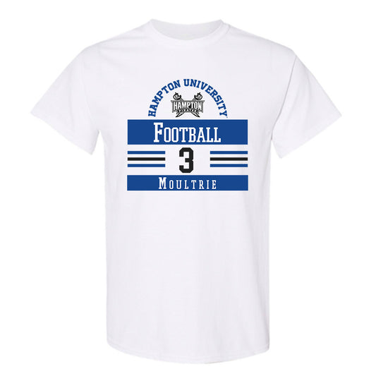 Hampton - NCAA Football : Mj Moultrie - Classic Fashion Shersey T-Shirt-0