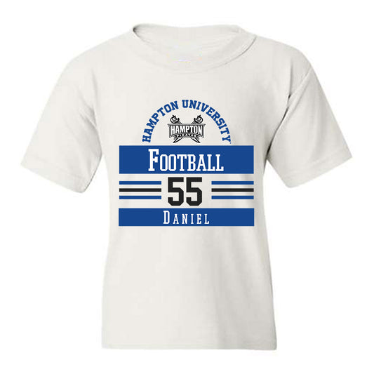 Hampton - NCAA Football : Zyir Daniel - Classic Fashion Shersey Youth T-Shirt-0