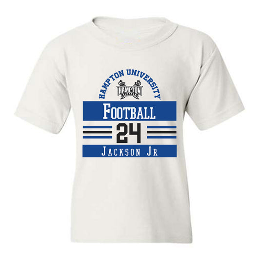 Hampton - NCAA Football : Andre Jackson Jr - Classic Fashion Shersey Youth T-Shirt-0