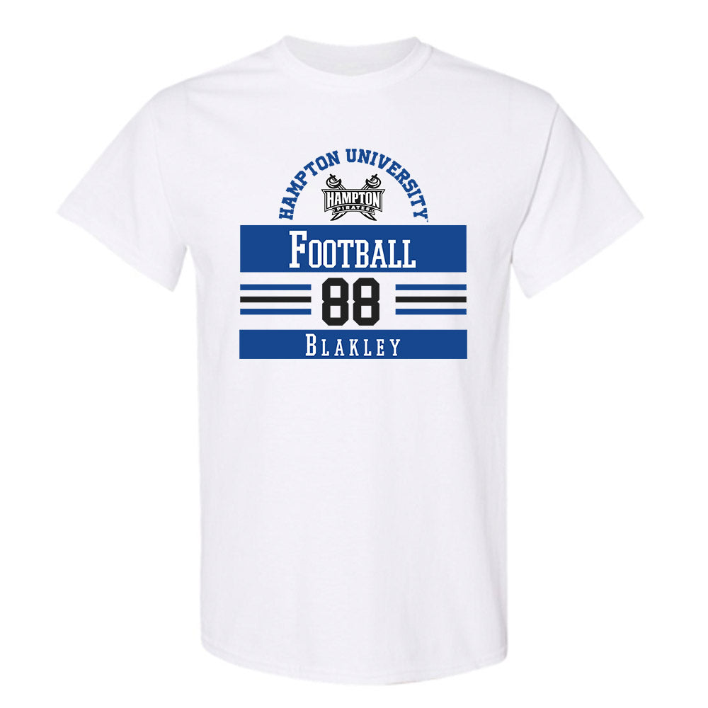 Hampton - NCAA Football : Ben Blakley - Classic Fashion Shersey T-Shirt-0