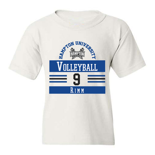 Hampton - NCAA Women's Volleyball : Jaya Rimm - Classic Fashion Shersey Youth T-Shirt-0