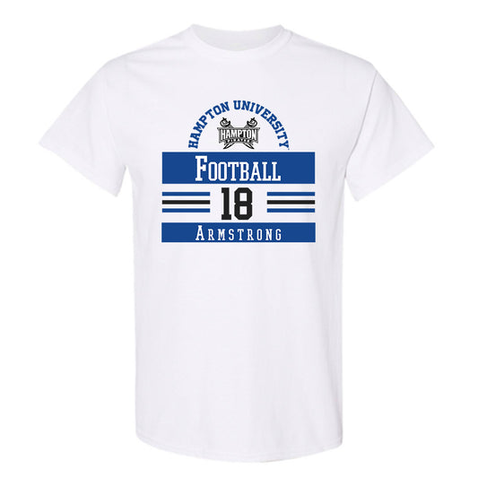 Hampton - NCAA Football : Antonio Armstrong - Classic Fashion Shersey T-Shirt-0