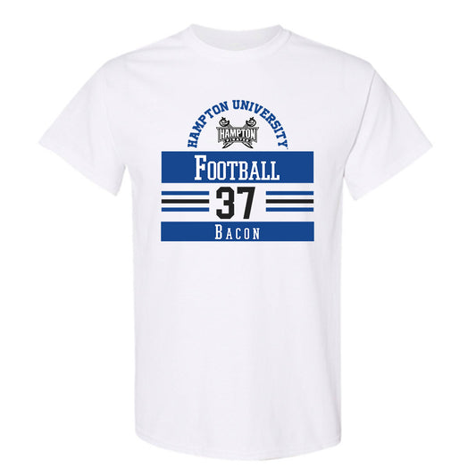 Hampton - NCAA Football : Elijah Bacon - Classic Fashion Shersey T-Shirt-0