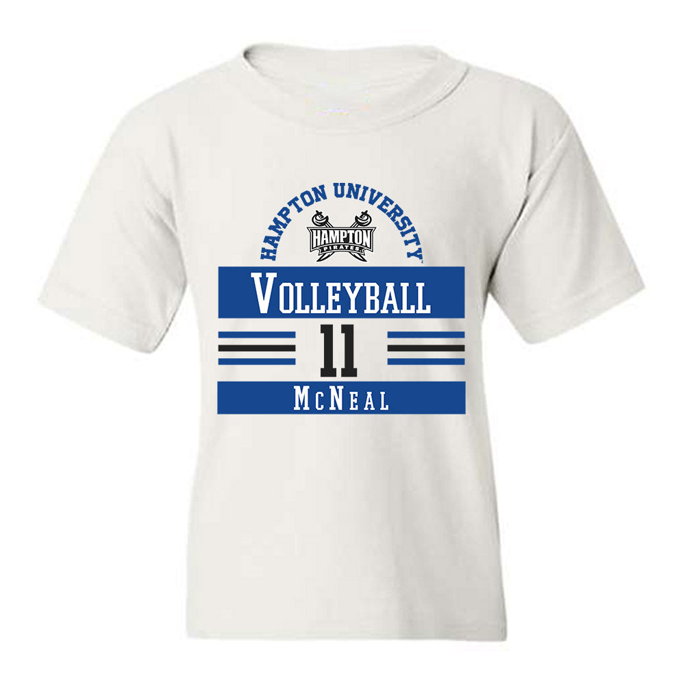 Hampton - NCAA Women's Volleyball : Kylah McNeal - Classic Fashion Shersey Youth T-Shirt-0