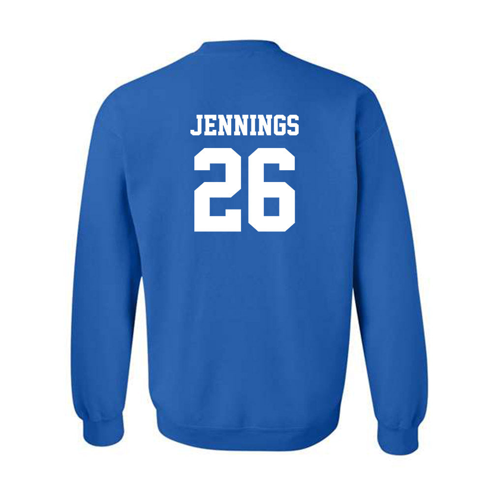 Hampton - NCAA Women's Soccer : Nylah Jennings - Classic Shersey Crewneck Sweatshirt-1