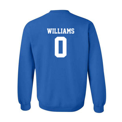 Hampton - NCAA Men's Basketball : Kody Williams - Classic Shersey Crewneck Sweatshirt-1