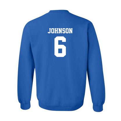 Hampton - NCAA Softball : Amani Johnson - Classic Shersey Crewneck Sweatshirt-1