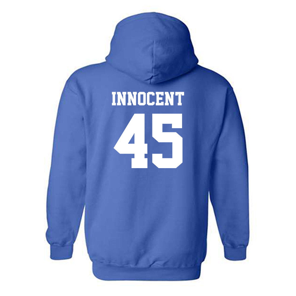 Hampton - NCAA Football : Mcowens Innocent - Classic Shersey Hooded Sweatshirt-1