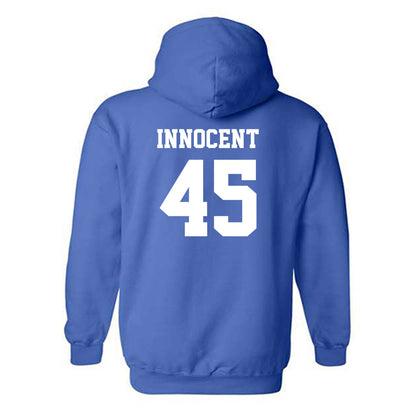 Hampton - NCAA Football : Mcowens Innocent - Classic Shersey Hooded Sweatshirt-1