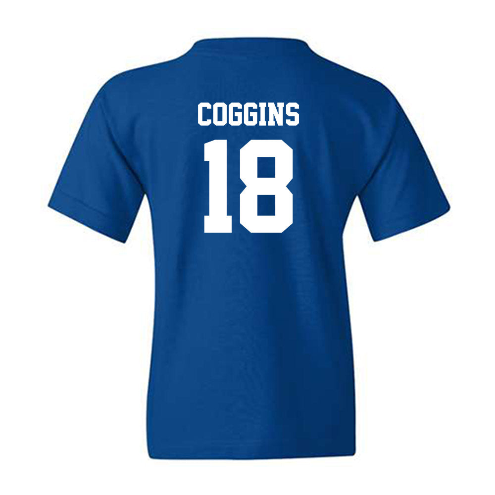 Hampton - NCAA Football : Jaysaun Coggins - Classic Shersey Youth T-Shirt-1