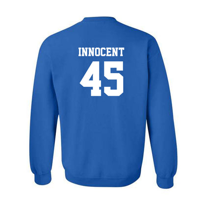 Hampton - NCAA Football : Mcowens Innocent - Classic Shersey Crewneck Sweatshirt-1