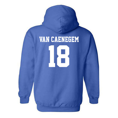 Hampton - NCAA Women's Soccer : Ellen Van Caenegem - Classic Shersey Hooded Sweatshirt-1