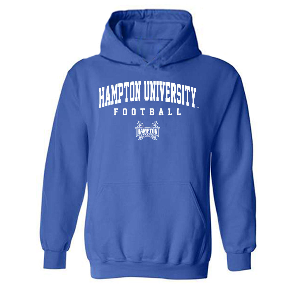 Hampton - NCAA Football : JaSean Lindsey - Classic Shersey Hooded Sweatshirt-0