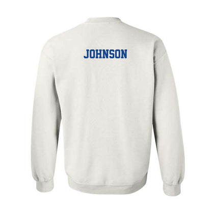 Hampton - NCAA Women's Track & Field : Kenidi Johnson - Classic Shersey Crewneck Sweatshirt-1