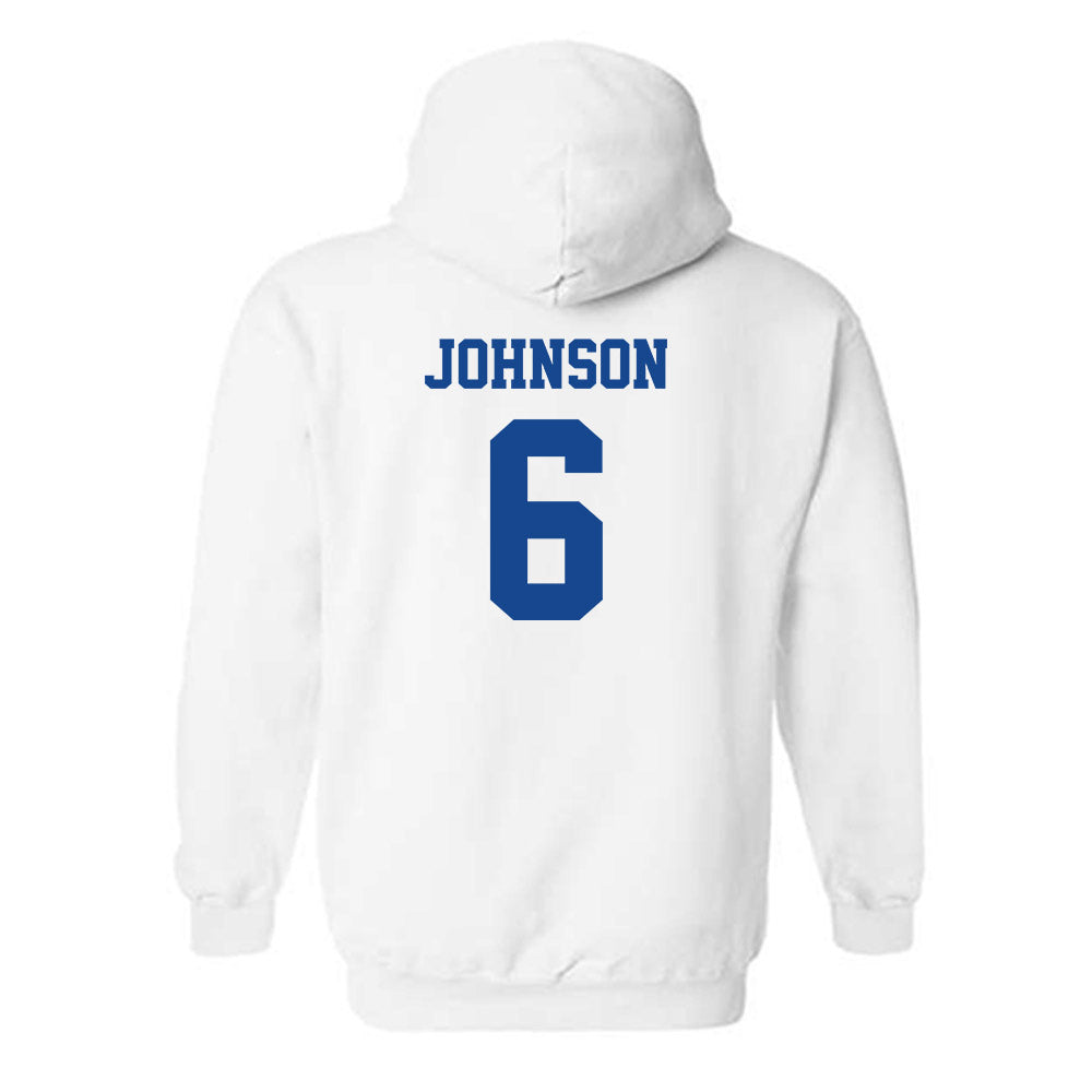 Hampton - NCAA Softball : Amani Johnson - Classic Shersey Hooded Sweatshirt-1