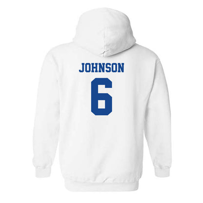 Hampton - NCAA Softball : Amani Johnson - Classic Shersey Hooded Sweatshirt-1