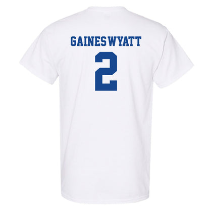 Hampton - NCAA Men's Basketball : Jalyke Gaines-Wyatt - Classic Shersey T-Shirt-1