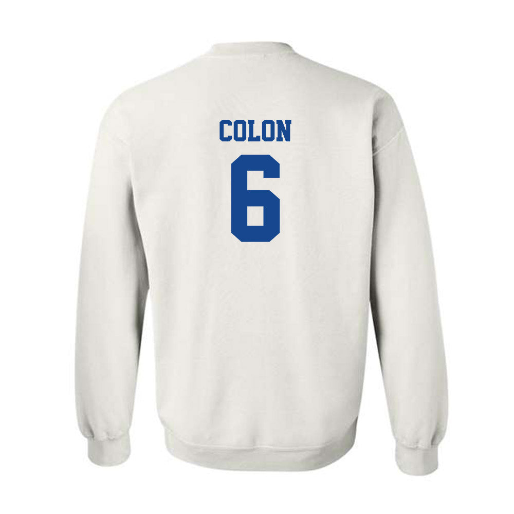 Hampton - NCAA Football : Noah Colon - Classic Shersey Crewneck Sweatshirt-1