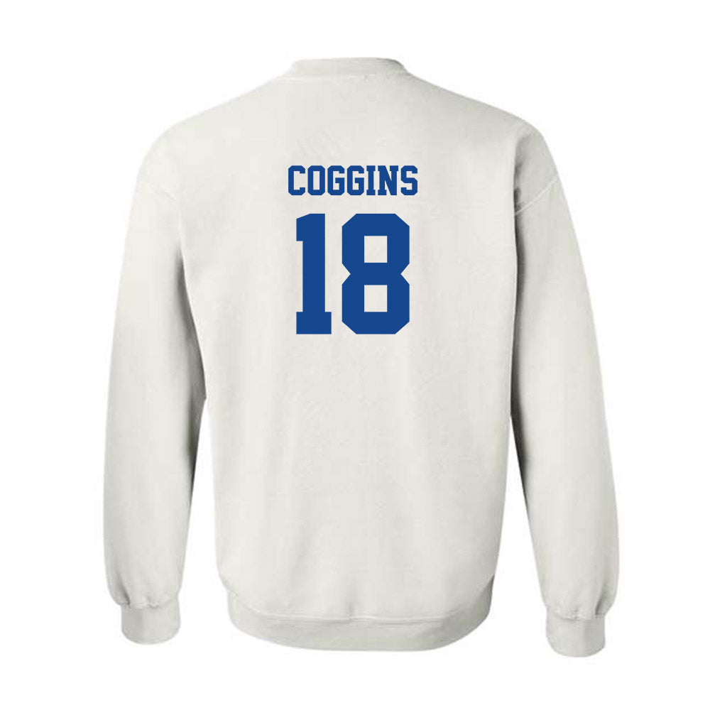 Hampton - NCAA Football : Jaysaun Coggins - Classic Shersey Crewneck Sweatshirt-1