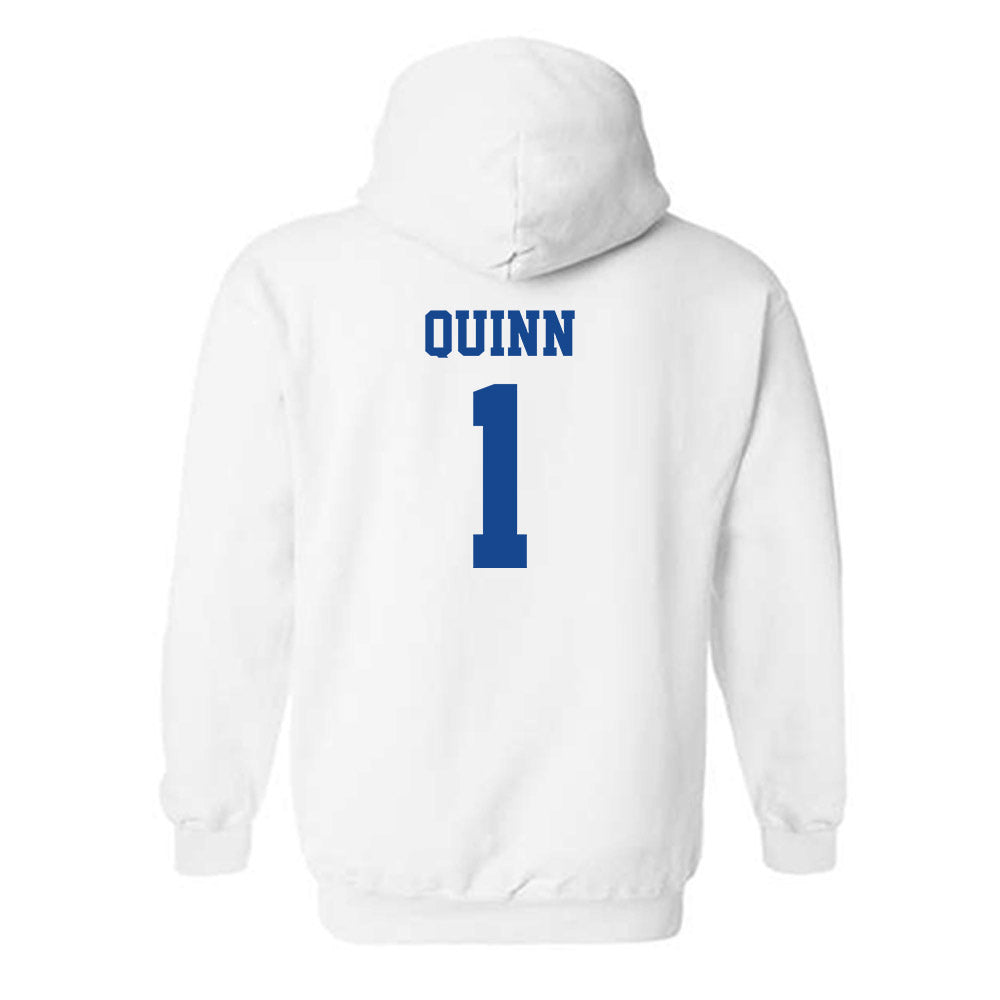 Hampton - NCAA Softball : Kylee Quinn - Classic Shersey Hooded Sweatshirt-1