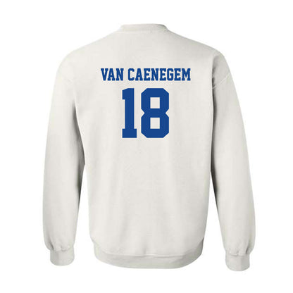Hampton - NCAA Women's Soccer : Ellen Van Caenegem - Classic Shersey Crewneck Sweatshirt-1