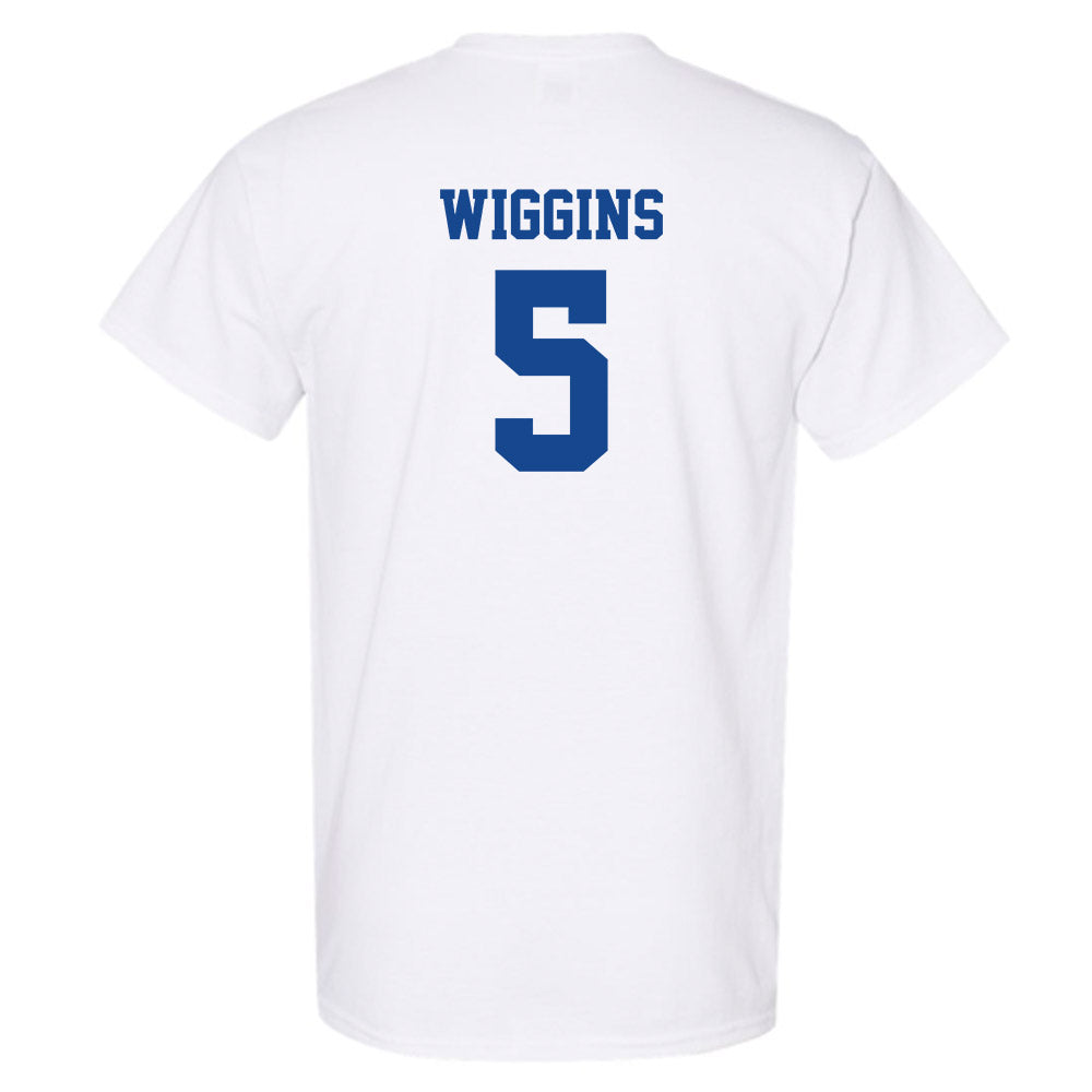 Hampton - NCAA Women's Basketball : Diamond Wiggins - Classic Shersey T-Shirt-1