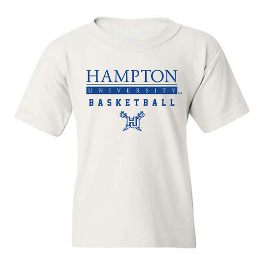 Hampton - NCAA Women's Basketball : Diamond Wiggins - Classic Shersey Youth T-Shirt-0