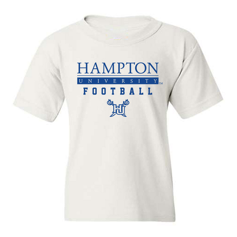 Hampton - NCAA Football : Jahkei Chavis - Classic Shersey Youth T-Shirt-0