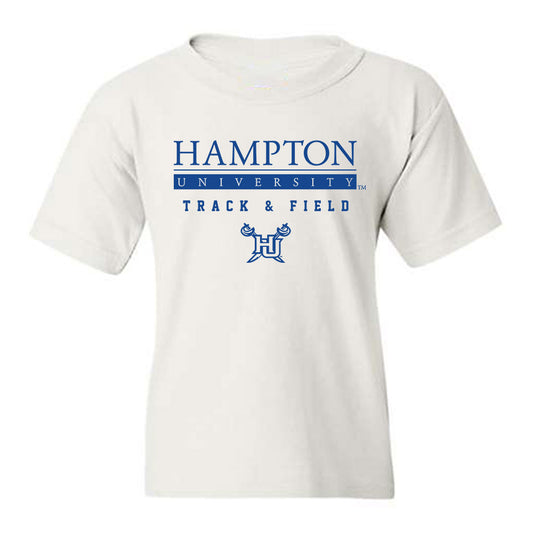 Hampton - NCAA Women's Track & Field : Kenidi Johnson - Classic Shersey Youth T-Shirt-0
