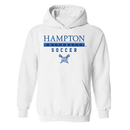 Hampton - NCAA Women's Soccer : Ellen Van Caenegem - Classic Shersey Hooded Sweatshirt-0