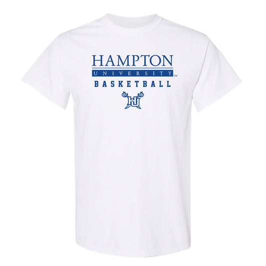 Hampton - NCAA Men's Basketball : Jalyke Gaines-Wyatt - Classic Shersey T-Shirt-0