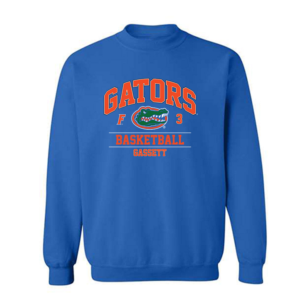 Florida - NCAA Women's Basketball : Alexia Gassett - Classic Fashion Shersey Crewneck Sweatshirt