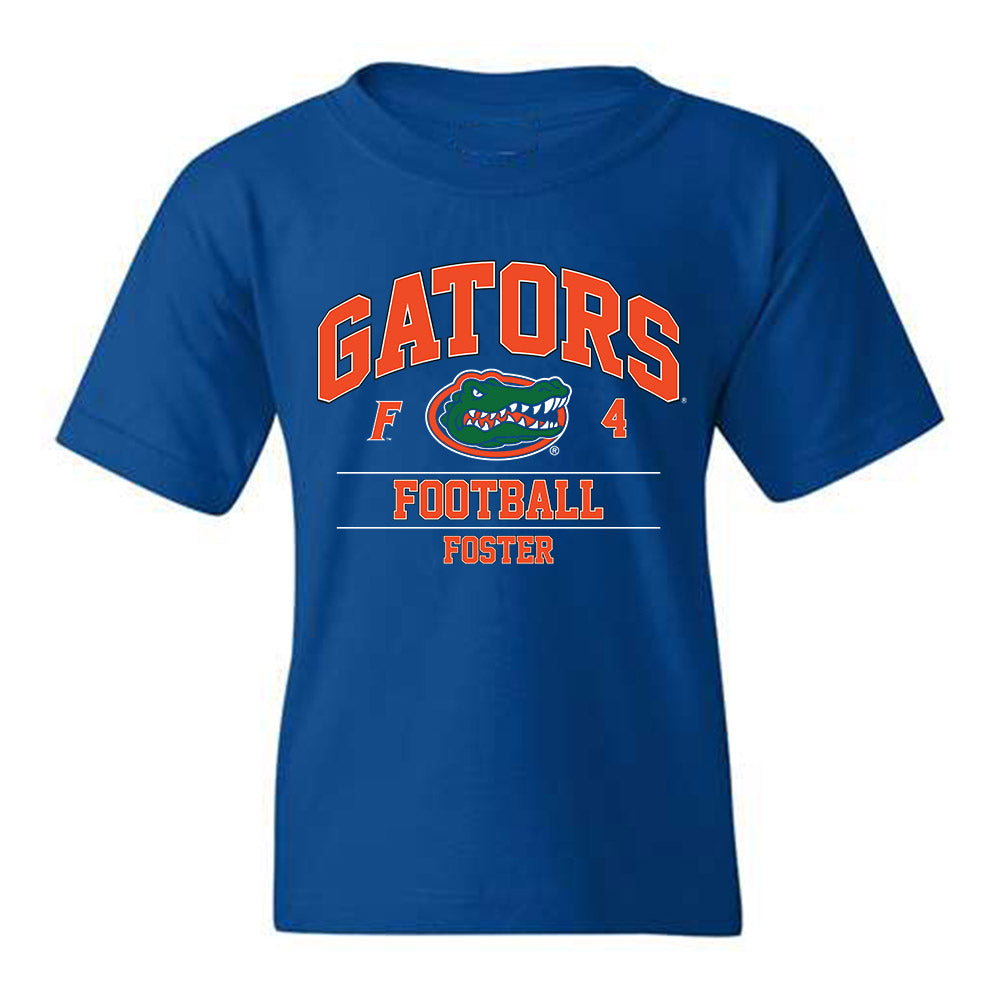 Florida - NCAA Football : Teddy Foster - Classic Fashion Shersey Youth T-Shirt