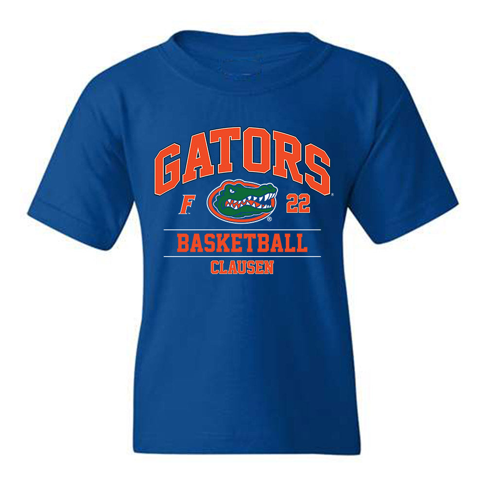 Florida - NCAA Women's Basketball : Paige Clausen - Classic Fashion Shersey Youth T-Shirt