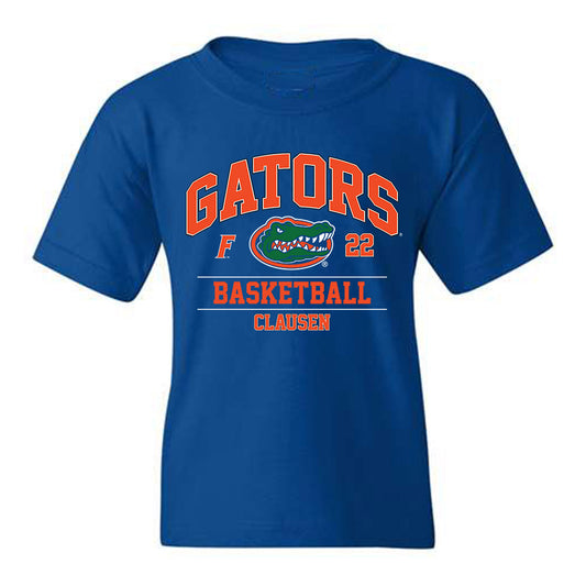 Florida - NCAA Women's Basketball : Paige Clausen - Classic Fashion Shersey Youth T-Shirt