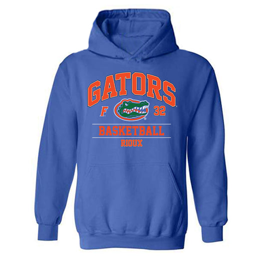 Florida - NCAA Men's Basketball : Olivier Rioux - Classic Fashion Shersey Hooded Sweatshirt