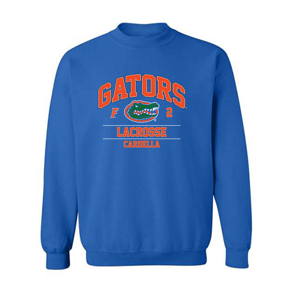 Florida - NCAA Women's Lacrosse : Sophia Cardella - Classic Fashion Shersey Crewneck Sweatshirt