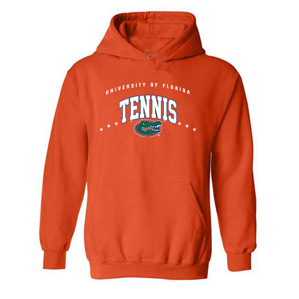 Florida - NCAA Men's Tennis : JanMagnus Johnson - Classic Fashion Shersey Hooded Sweatshirt-0