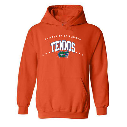 Florida - NCAA Men's Tennis : Henry Jefferson - Classic Fashion Shersey Hooded Sweatshirt-0