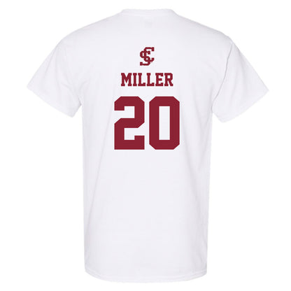 SCU - NCAA Women's Basketball : Delainey Miller - T-Shirt-1