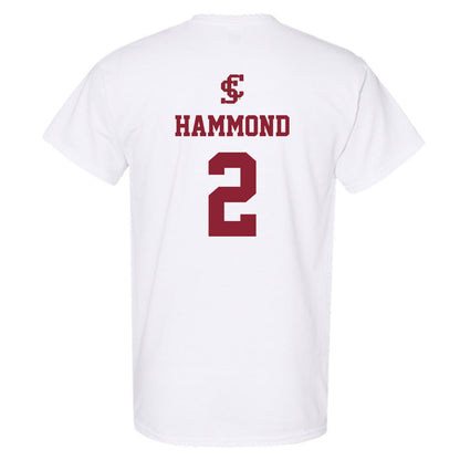 SCU - NCAA Men's Basketball : Christian Hammond - T-Shirt