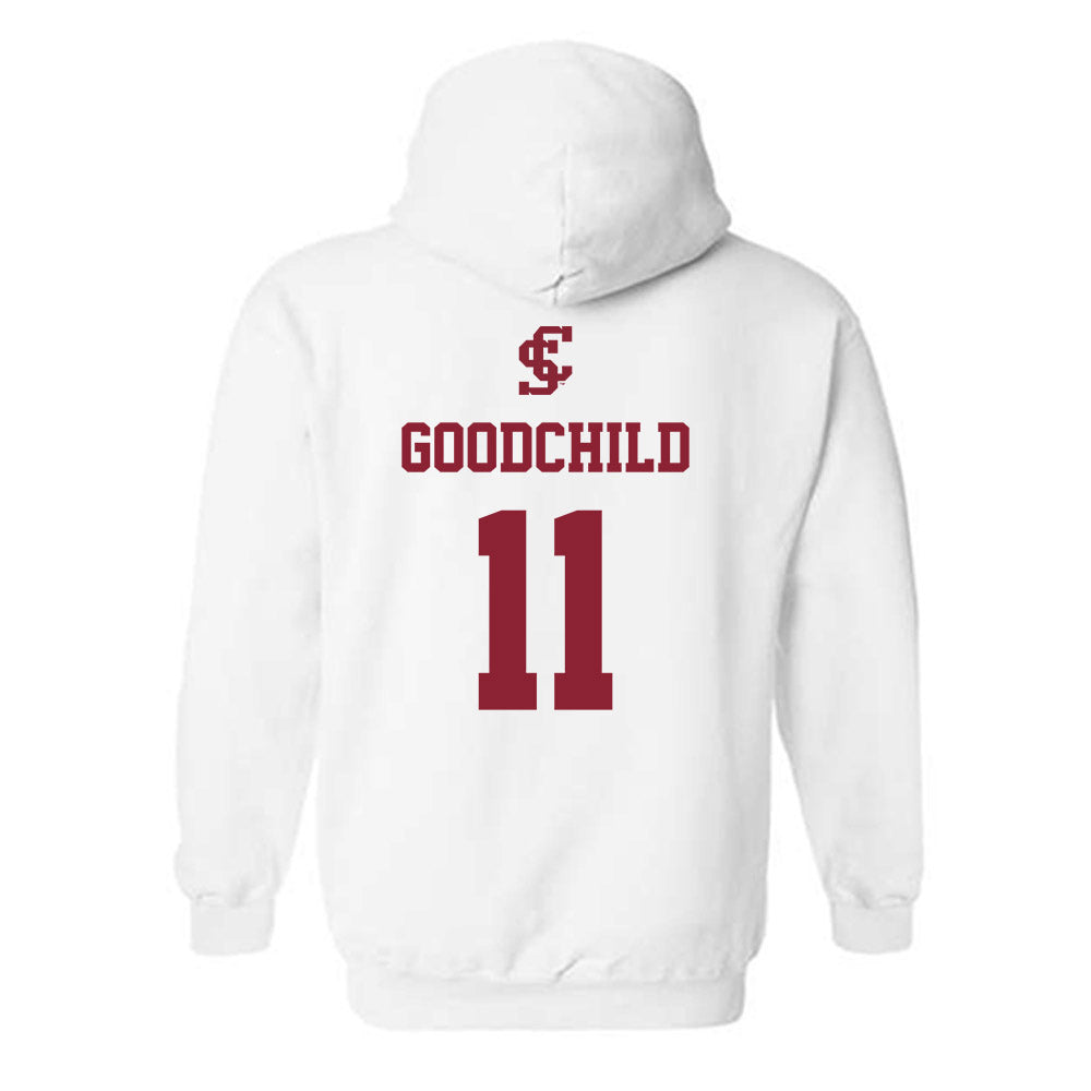 SCU - NCAA Women's Basketball : Alana Goodchild - Hooded Sweatshirt-1