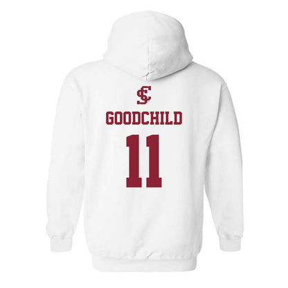 SCU - NCAA Women's Basketball : Alana Goodchild - Hooded Sweatshirt-1
