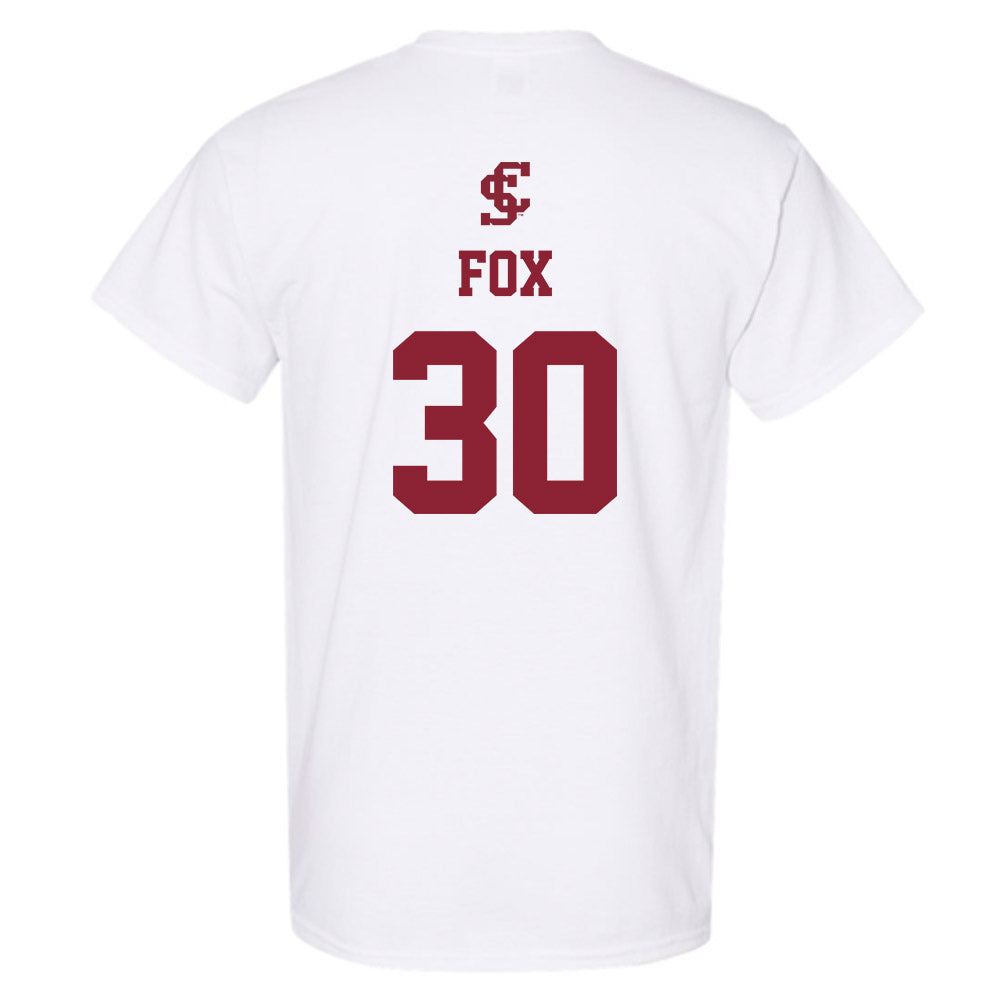 SCU - NCAA Women's Basketball : Kylee Fox - T-Shirt-1