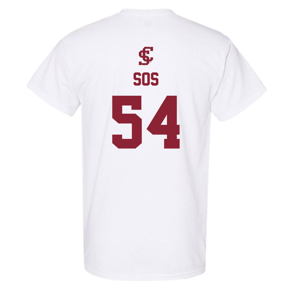 SCU - NCAA Baseball : Camden Sos - T-Shirt-1