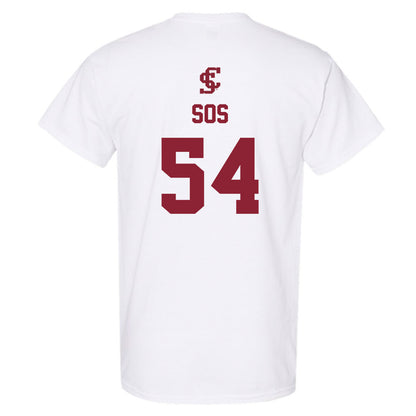 SCU - NCAA Baseball : Camden Sos - T-Shirt-1