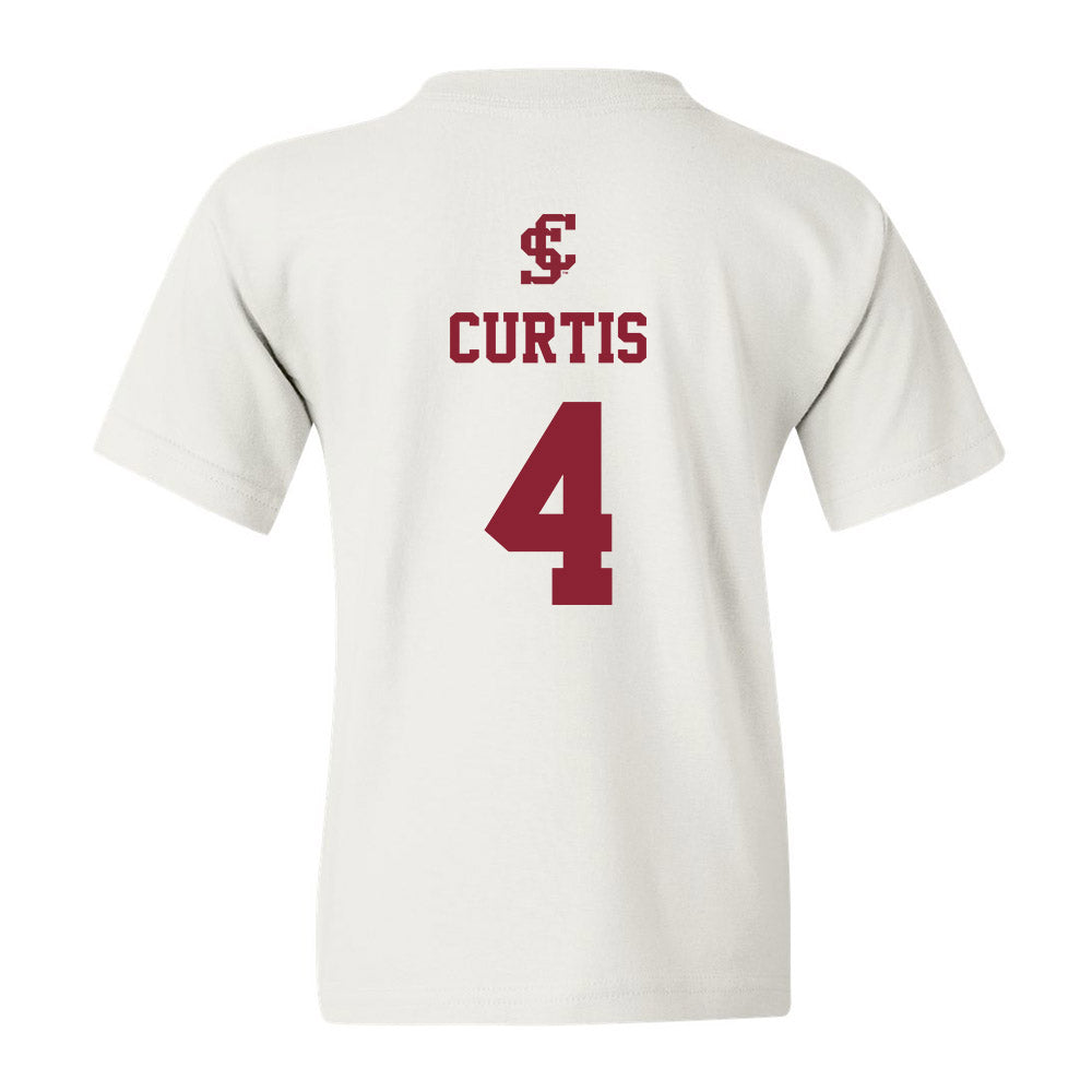 SCU - NCAA Women's Basketball : Mia Curtis - Youth T-Shirt