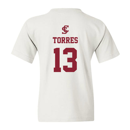 SCU - NCAA Women's Water Polo : Avary Torres - Youth T-Shirt-1